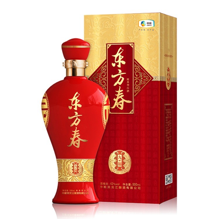 东方春九福白酒