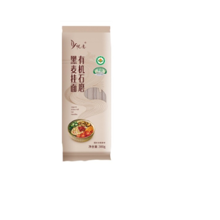 悦意有机石磨黑麦挂面