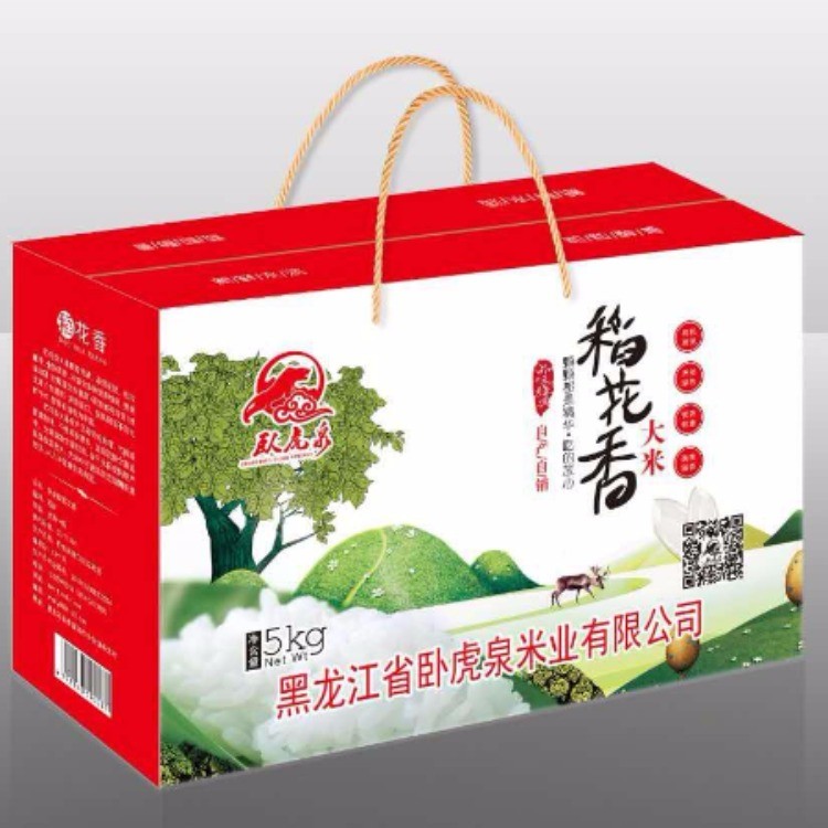 卧虎泉东北大米稻花香