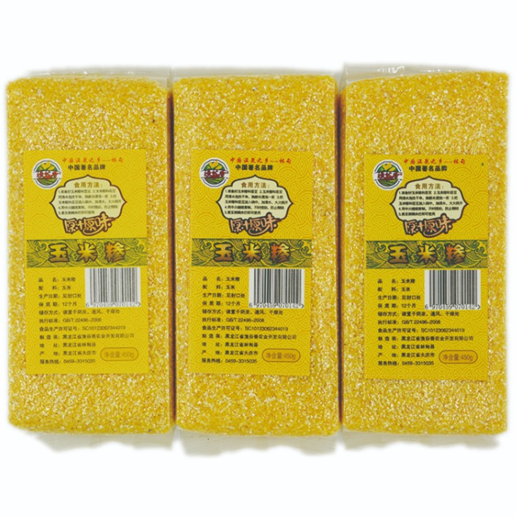 渔谷香玉米小碴子450g/袋