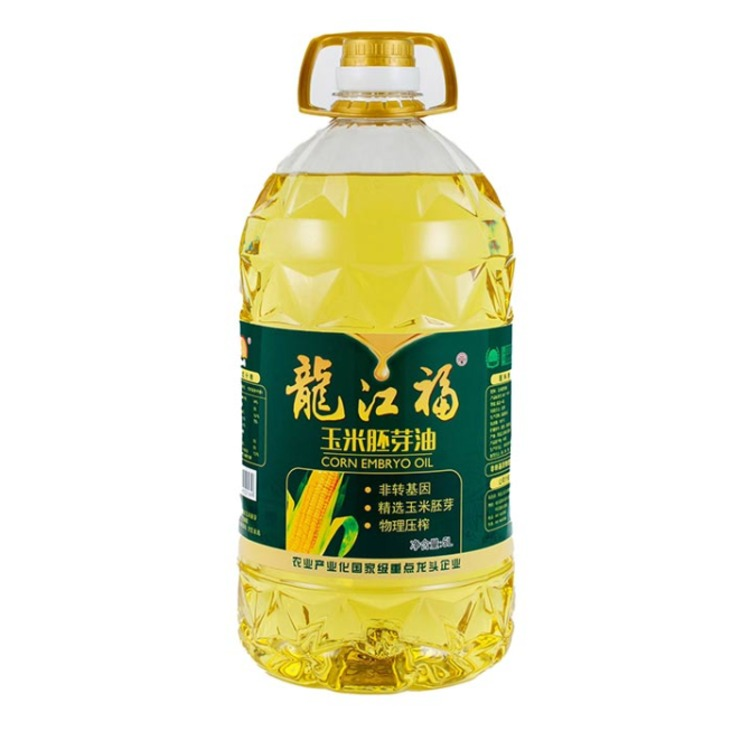 龙江福精选玉米胚芽油5L