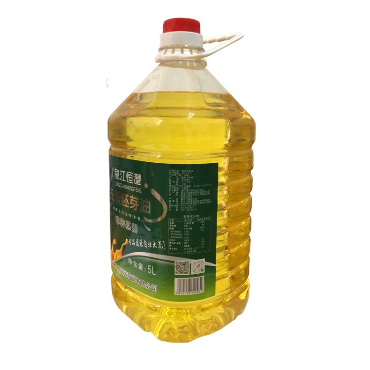 龙江恒沣非转基因玉米胚芽油5L