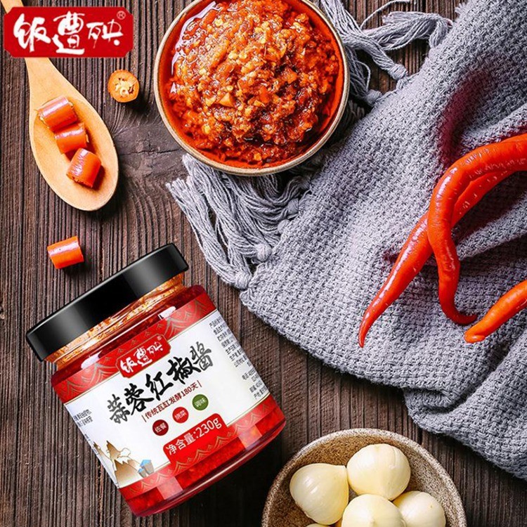 饭遭殃蒜蓉红椒酱