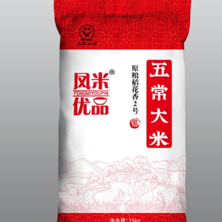 凤米优品凤小丫系列25kg编织袋稻花香米