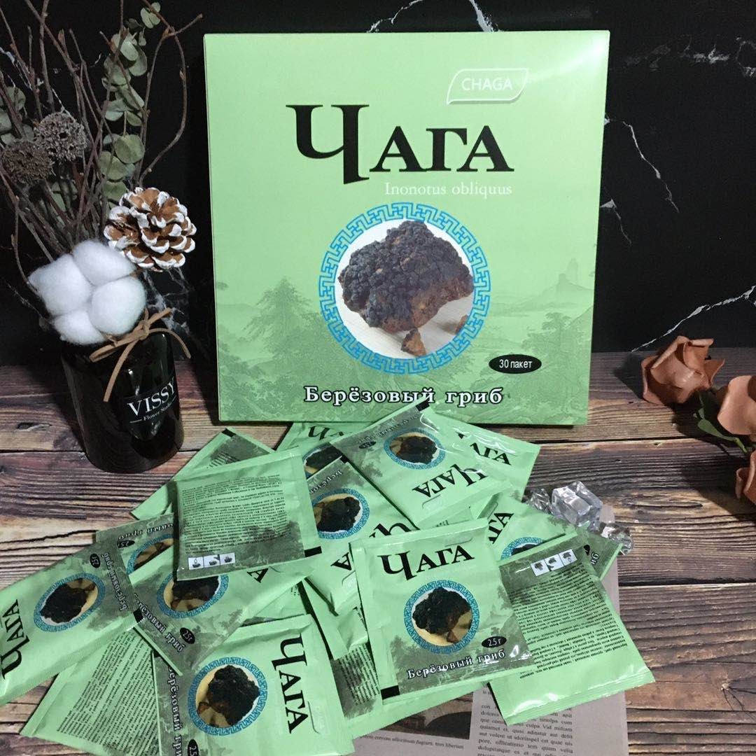 桦树茸茶叶包礼盒