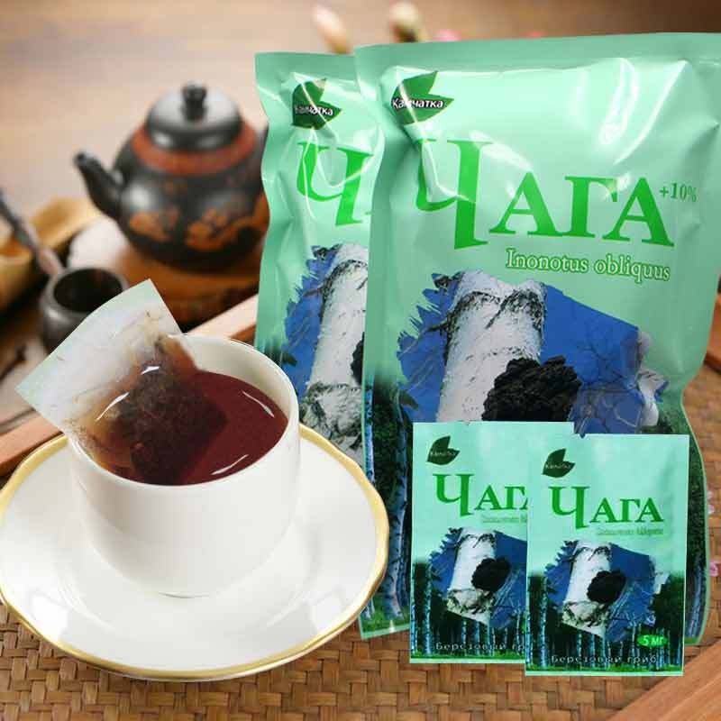 桦树茸茶勘察加牌白桦茸桦树泪桦褐孔菌茶叶包