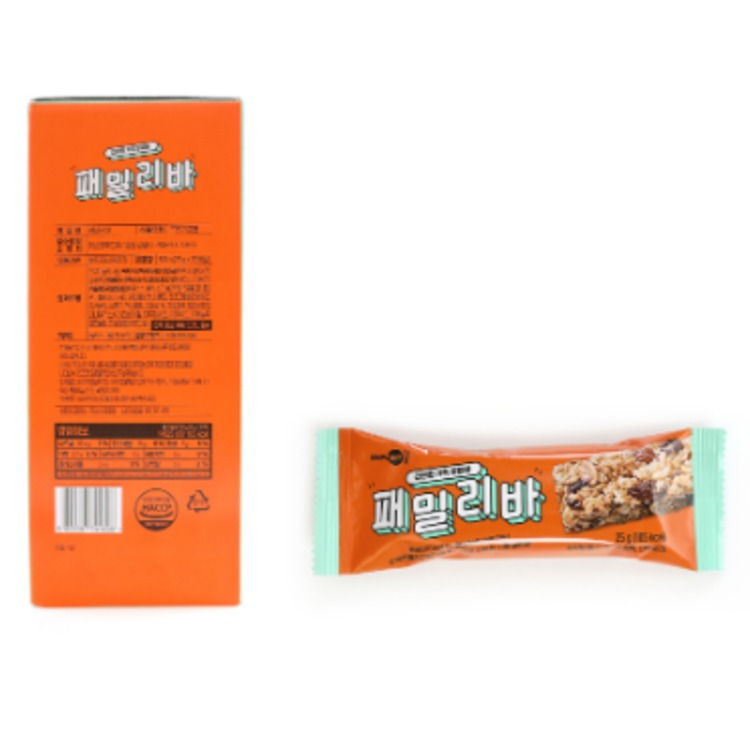 即食糙米花生果蔬谷物棒