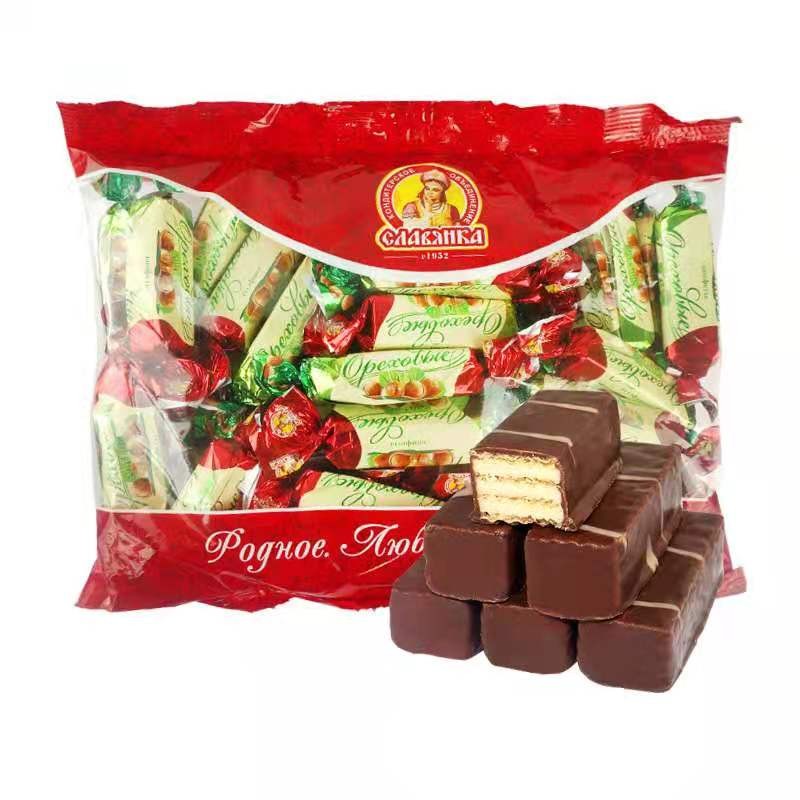 Slavyanka牌榛子味糖果
