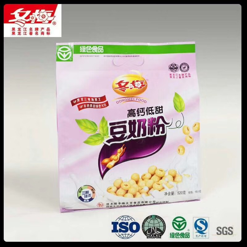 高钙低甜豆奶粉
