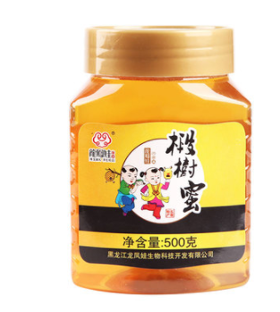 龙凤娃厂家直供东北农家正宗新品野生纯土蜂蜜花蜜黑蜂椴树蜜